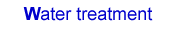 Water Treatments